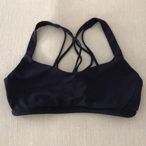 Navy Free to Be Lululemon Bra